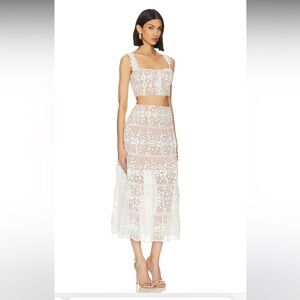 Megan Two Piece Set in White
Bronx and Banco